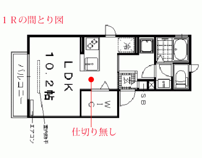 1Rの間とり図