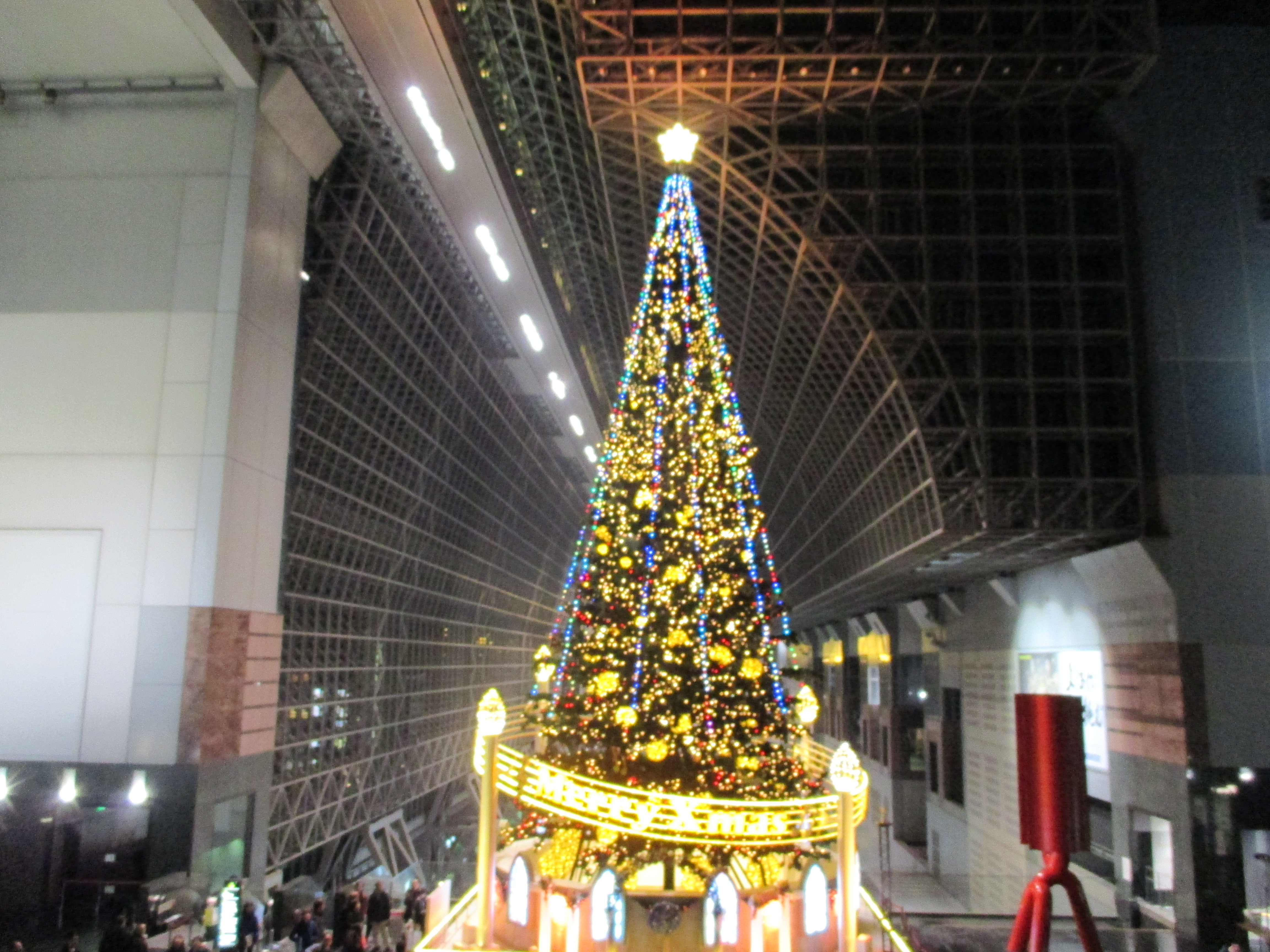 京都駅クリスマスツリー